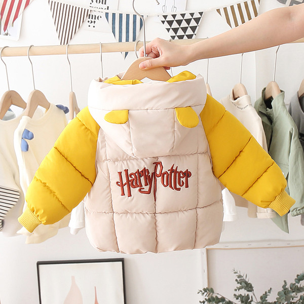 Kapuutsiga laste talvejope poistele ja tüdrukutele