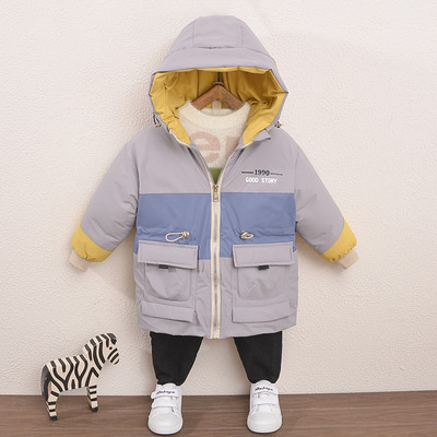 Sügis-talvine laste jope kapuutsiga