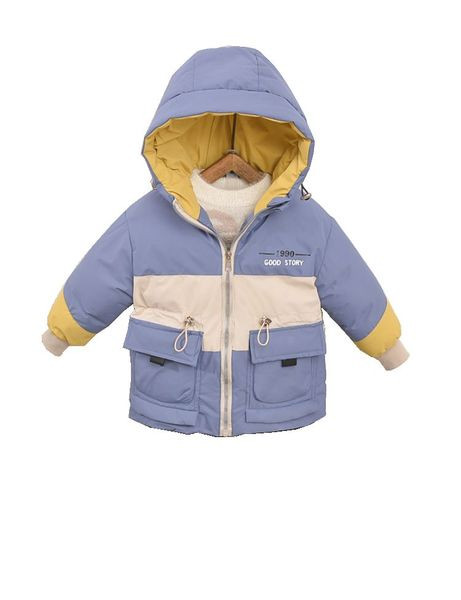 Sügis-talvine laste jope kapuutsiga