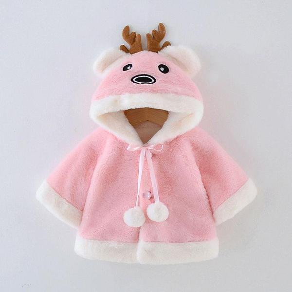 Παιδικό μπουφάν για αγόρια και κορίτσια με στοιχείο - στην κουκούλα