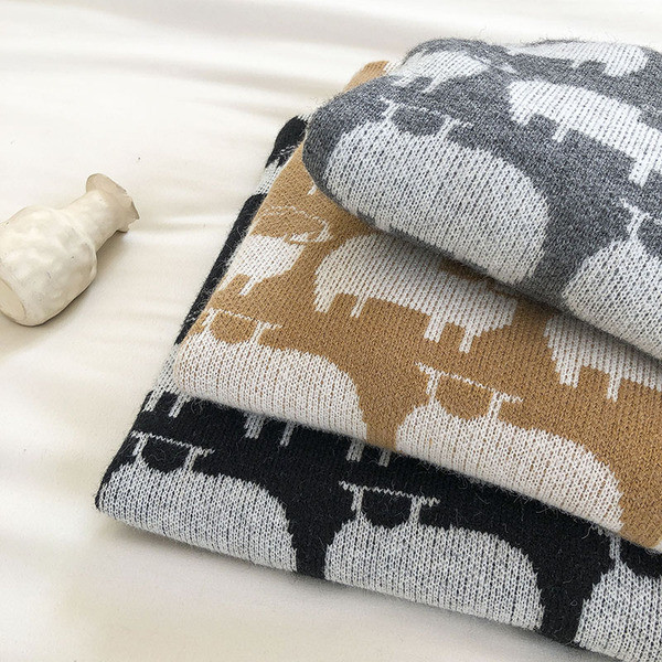 Γυναικείο φαρδιά πουλόβερ με στρογγυλή λαιμόκοψη