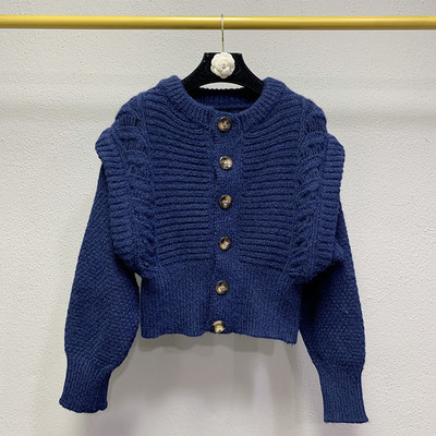 Naiste talvine kootud nööpidega vest