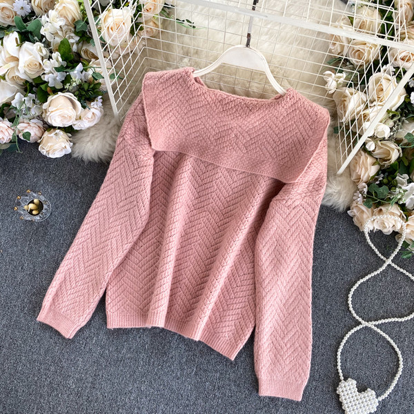 Γυναικεία casual ζακέτα με κουμπιά και γιακά