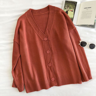 Naiste V-kaelusega ja pikkade varrukatega vest