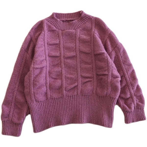 Uut mudelit ümara kaelusega naiste kampsun