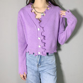 Vesta casual dama cu motive rupte