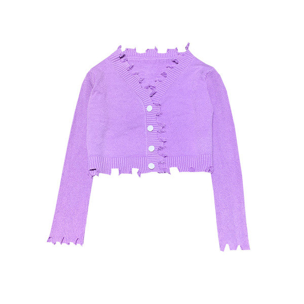 Vesta casual dama cu motive rupte