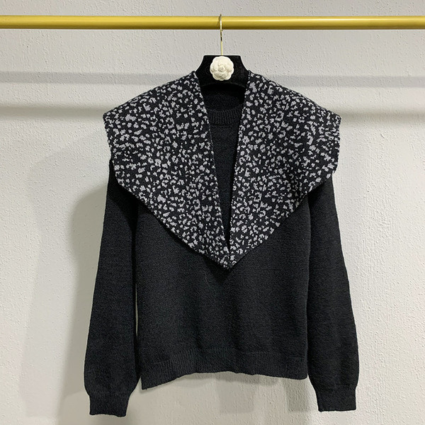 Νέο μοντέλο γυναικείο πουλόβερ με άνιμαλ πριντ 