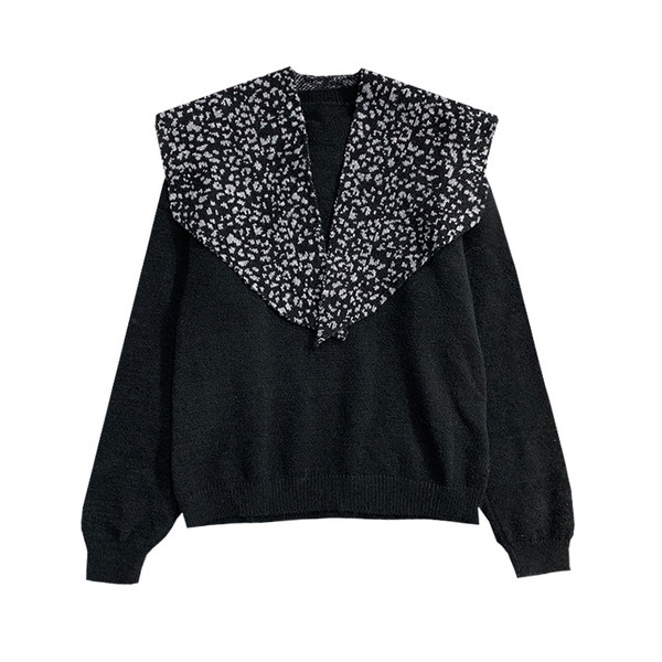 Νέο μοντέλο γυναικείο πουλόβερ με άνιμαλ πριντ 