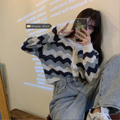 Vabaaja naiste lühike ovaalse kaelusega kardigan