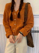 Praegune naiste õhuke vest spits-kaelusega