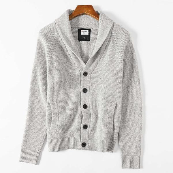 Rudeninė vyriška liemenė su sagomis ir kišenėmis