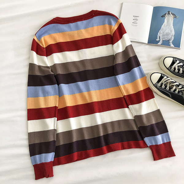 Ümara kaelusega vabaaja naiste kardigan