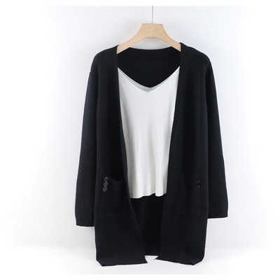 Νέο μοντέλο γυναικεία ζακέτα με τσέπες και κουμπιά