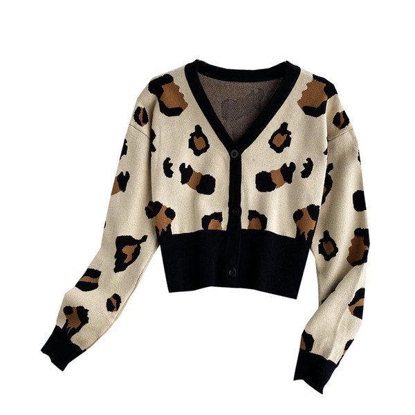 Uue mudeli naiste kardigan spits-kaelusega ja nööpidega