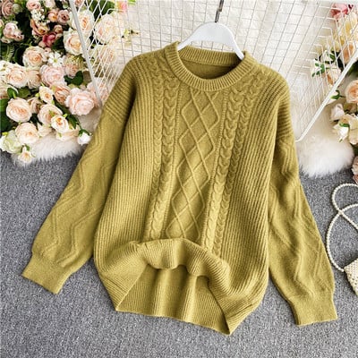 Naiste vabaaja pikkade varrukatega kampsun