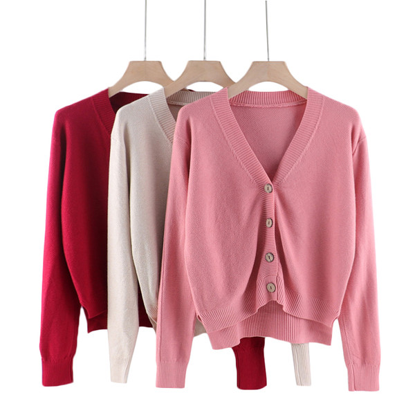 Uue mudeli naiste kampsun - nööbiga kinnitus