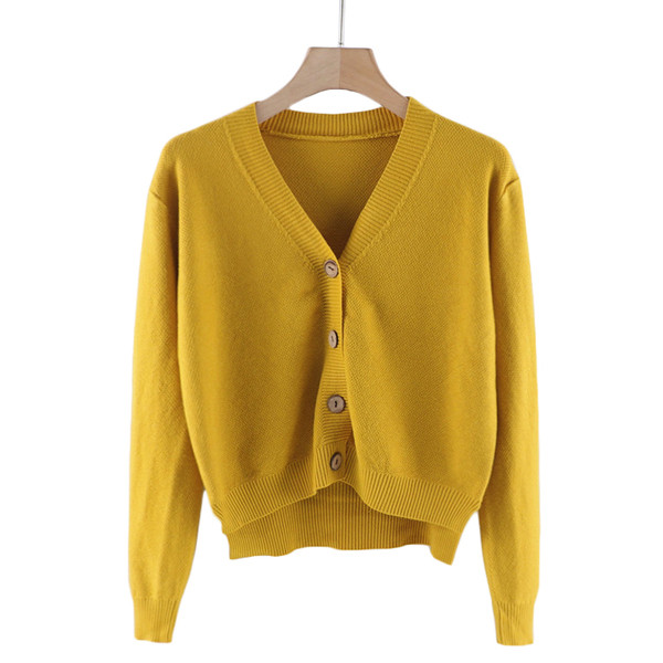 Uue mudeli naiste kampsun - nööbiga kinnitus