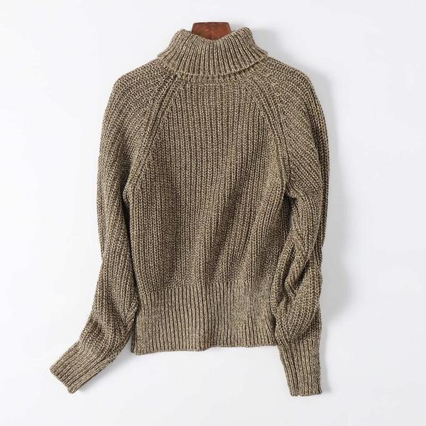 Πουλόβερ φθινόπωρο-χειμερινό με γιακά