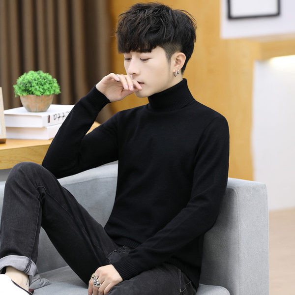 Moodne polokraega meeste kampsun