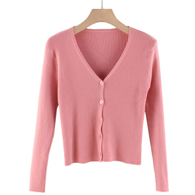 Ženski prsluk sa špic izrezom i gumbima