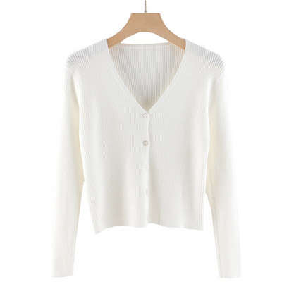 Ženski prsluk sa špic izrezom i gumbima