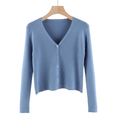 Ženski prsluk sa špic izrezom i gumbima