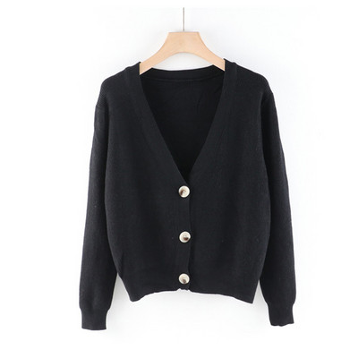 Γυναικεία μοντέρνα ζακέτα  με βαθύ ντεκολτέ