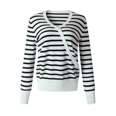 Γυναικείο  πλεκτό πουλόβερ  λεπτό  με λαιμόκοψη