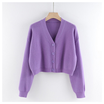 Γυναικεία ζακέτα νέο μοντέλο  με μακριά μανίκια και λαιμόκοψη