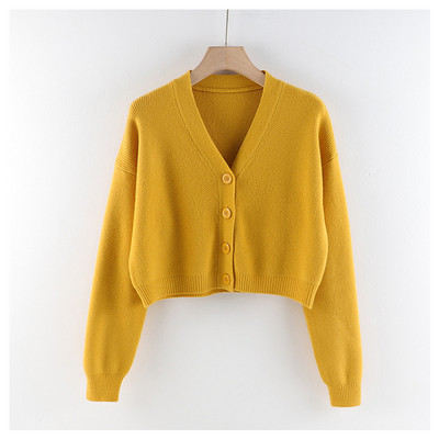 Γυναικεία ζακέτα νέο μοντέλο  με μακριά μανίκια και λαιμόκοψη