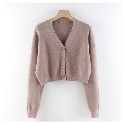 Γυναικεία ζακέτα νέο μοντέλο  με μακριά μανίκια και λαιμόκοψη