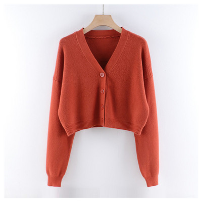 Γυναικεία ζακέτα νέο μοντέλο  με μακριά μανίκια και λαιμόκοψη