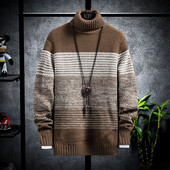 Ανδρικό πουλόβερ με γιακά