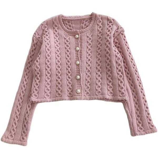 Novi model ženske vestice - sa okruglim izrezom i dugim rukavima