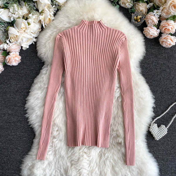 Vabaaja naiste kampsun madala polo kraega