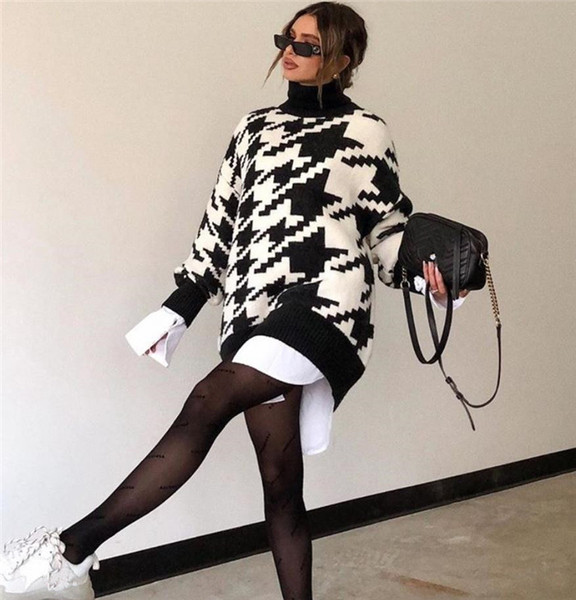 Γυναικείο πουλόβερ μοντέρνο  φαρδύ μοντέλο