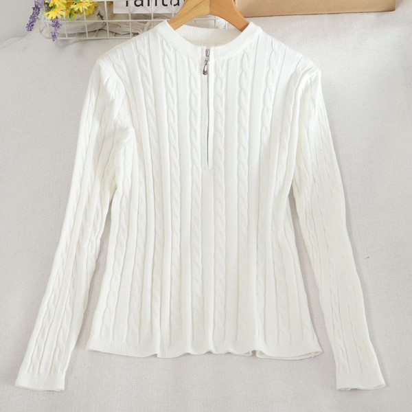 Πουλόβερ  γυναικείο casual με φερμουάρ