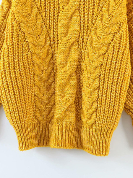 Χειμερινό πουλόβερ με γιακά