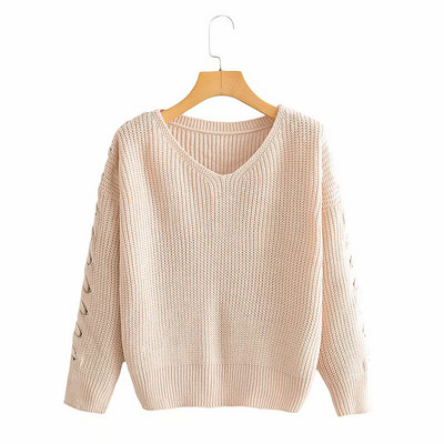 Γυναικείο πουλόβερ με μανίκια 