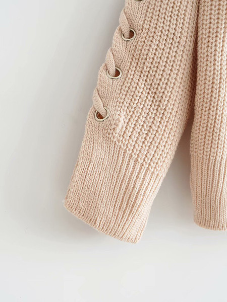 Γυναικείο πουλόβερ με μανίκια 