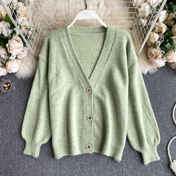 Naiste nööpide ja pikkade varrukatega sulevest