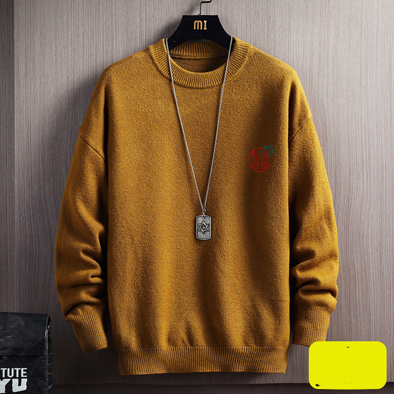 Ανδρικό χειμερινό πουλόβερ απλό μοντέλο