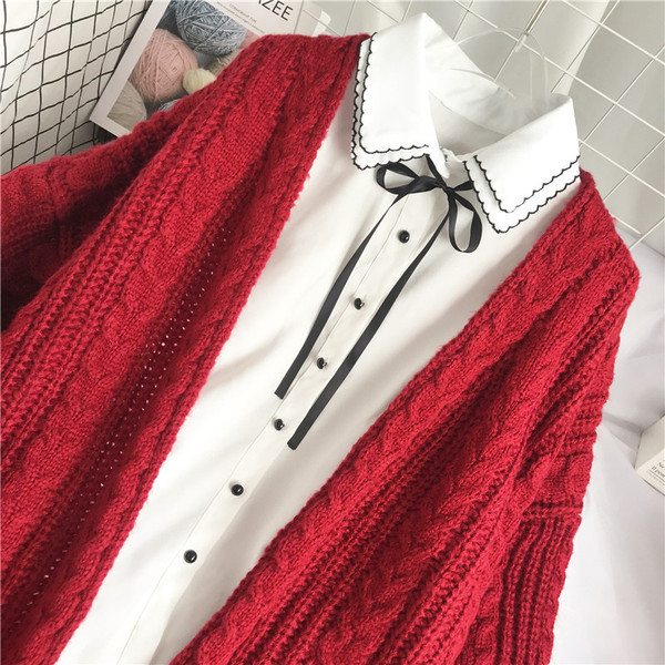 Novi model dugog ženskog prsluka sa dugim rukavima