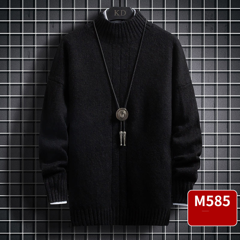 Ζεστό χειμερινό ανδρικό πουλόβερ  - κλασικό μοντέλο