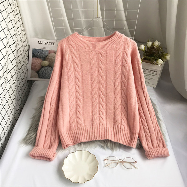 Uue mudeli naiste kampsun - ovaalse dekoltee ja pikkade varrukatega