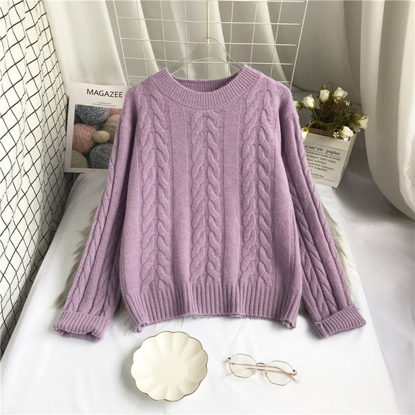 Uue mudeli naiste kampsun - ovaalse dekoltee ja pikkade varrukatega