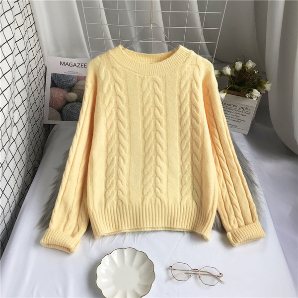 Uue mudeli naiste kampsun - ovaalse dekoltee ja pikkade varrukatega