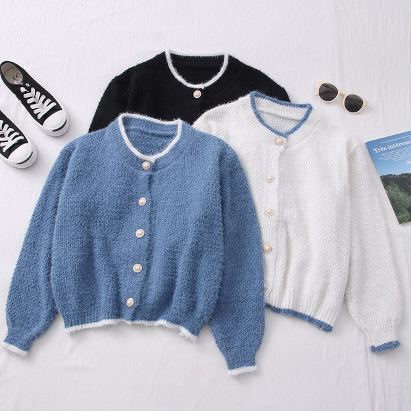 Uus mudel naiste nööpidega kardigan