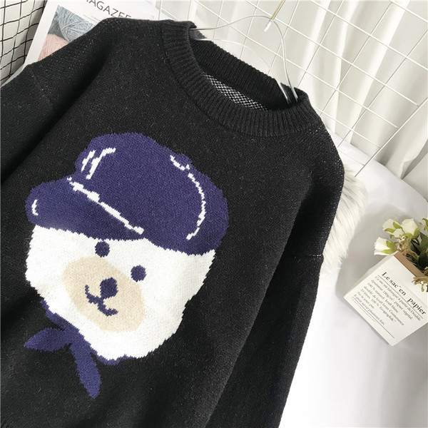 Νέο μοντέλο  πλεκτό γυναικείο πουλόβερ με οβάλ λαιμόκοψη